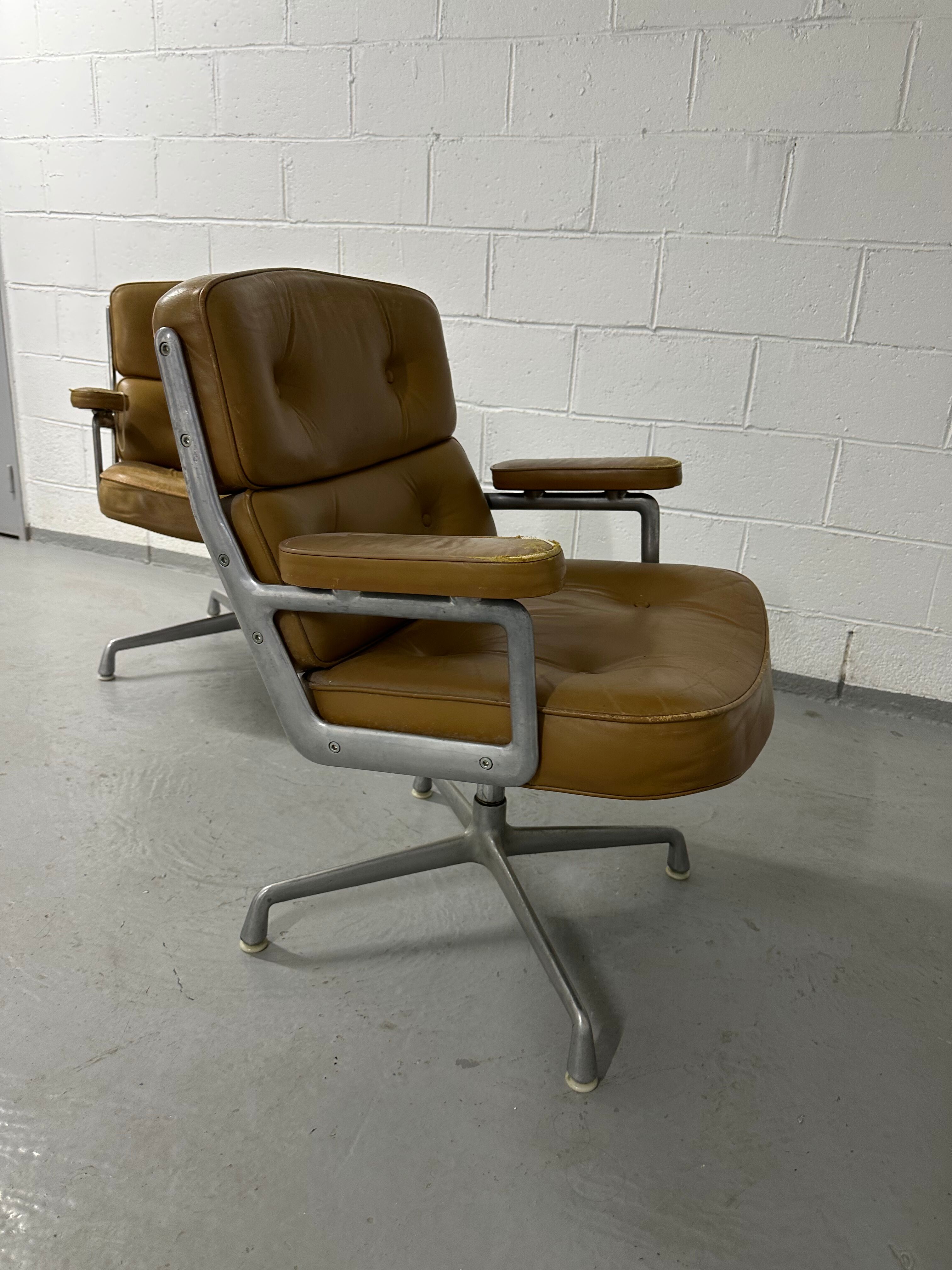 Lobby  Chair Charles & Ray Eames Édition édition Herman Miller Vintage