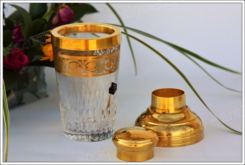 Shaker st louis crystal model thistle gold