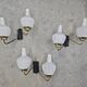 Mid-Century Modern wall lights attributed to Stilnovo 1950s