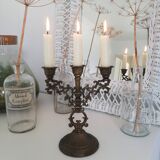 Vintage 3-burner chandelier