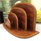 Former sorter of art deco desk in two-tone oak and mahogany wood