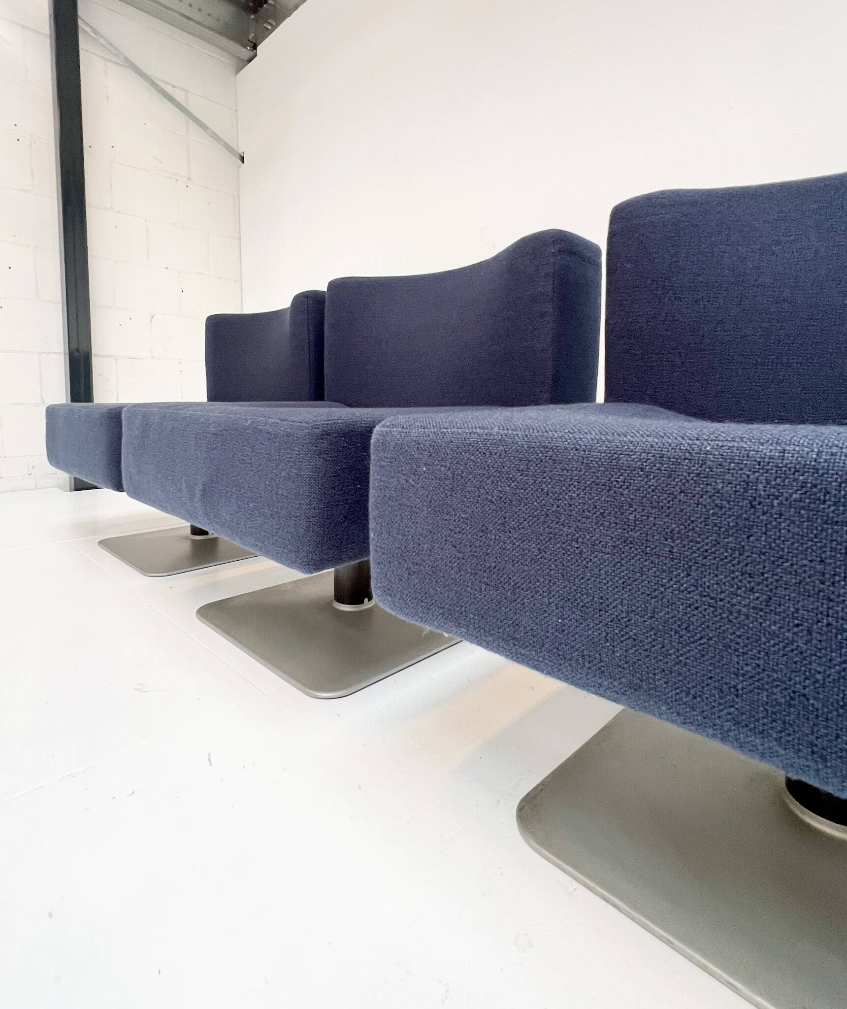 Mauser System 350 modular sofa by Herbert Hirche, 1980s