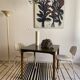 Vico Magistretti pour Cassina table Carimate vintage années 60 bois teintée