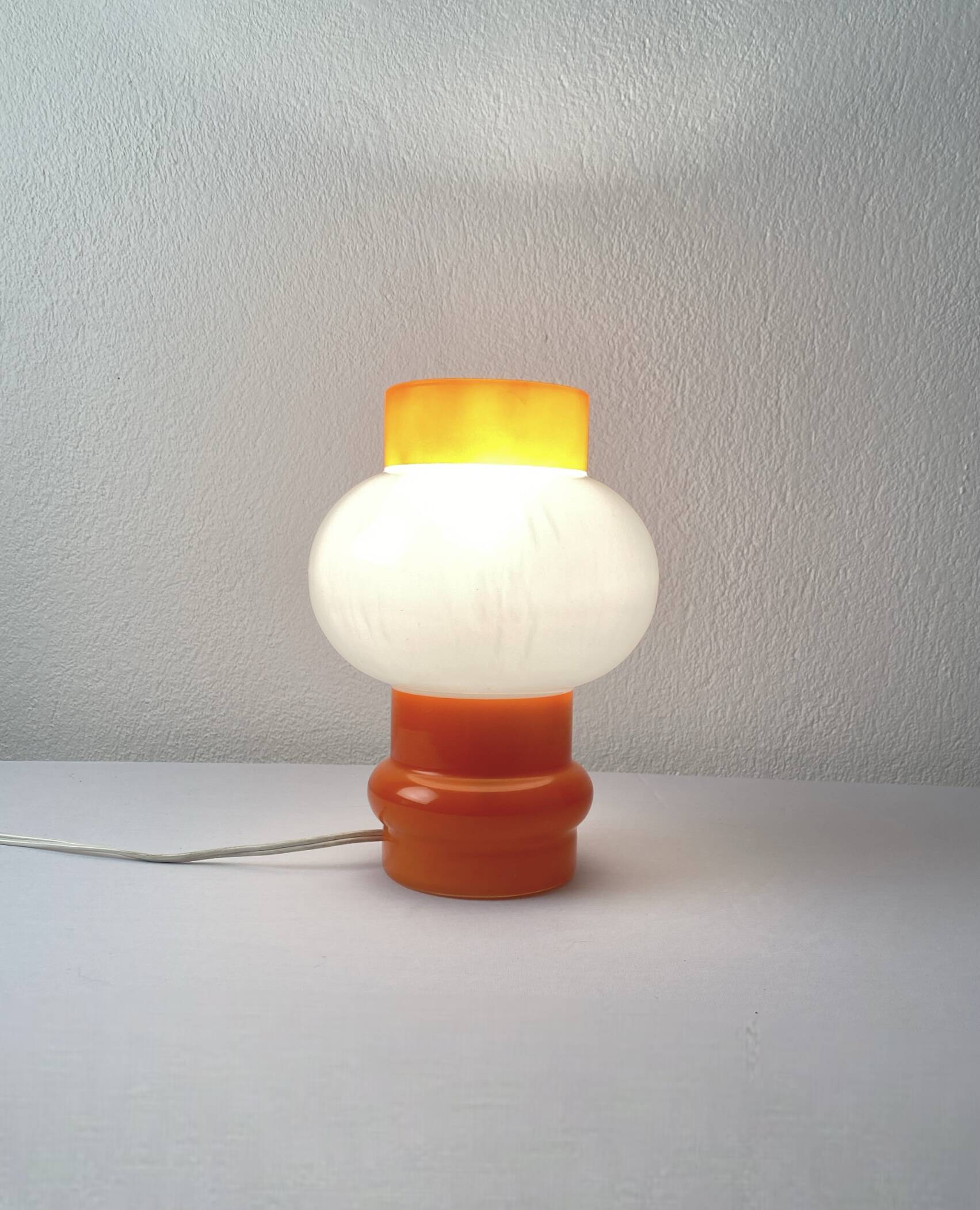 Table lamp, opaline 70s