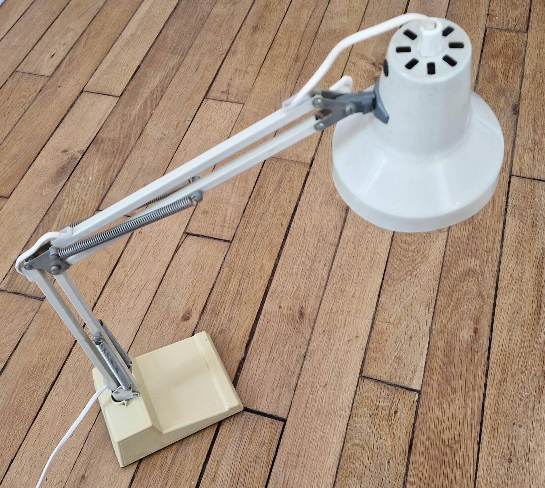 Vintage 1970 led desk lamp