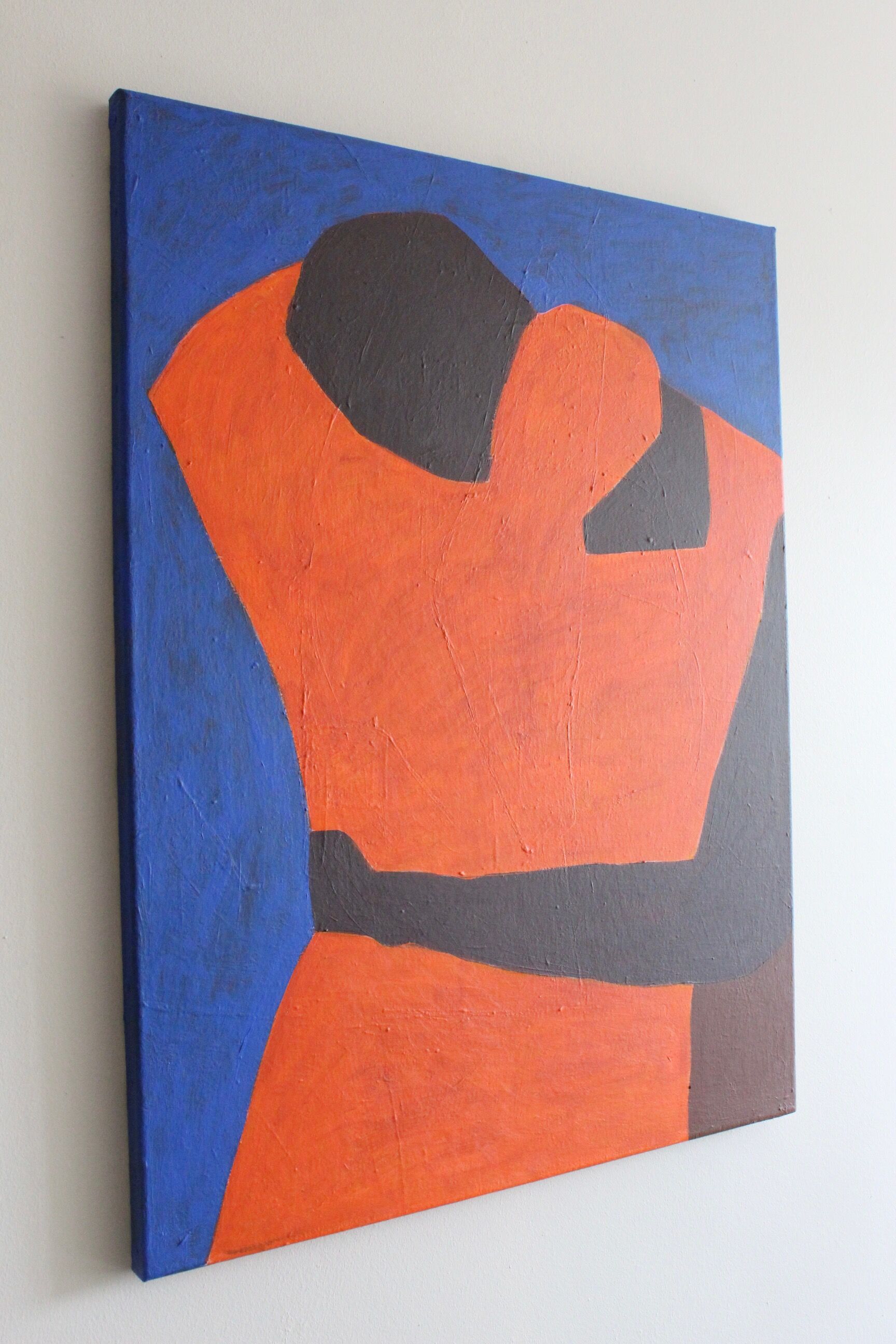 Close to You, contemporary minimalist painting.