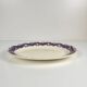Antique oval plate "Babylon", Badonviller, 1900