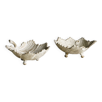 Duo of metal cups