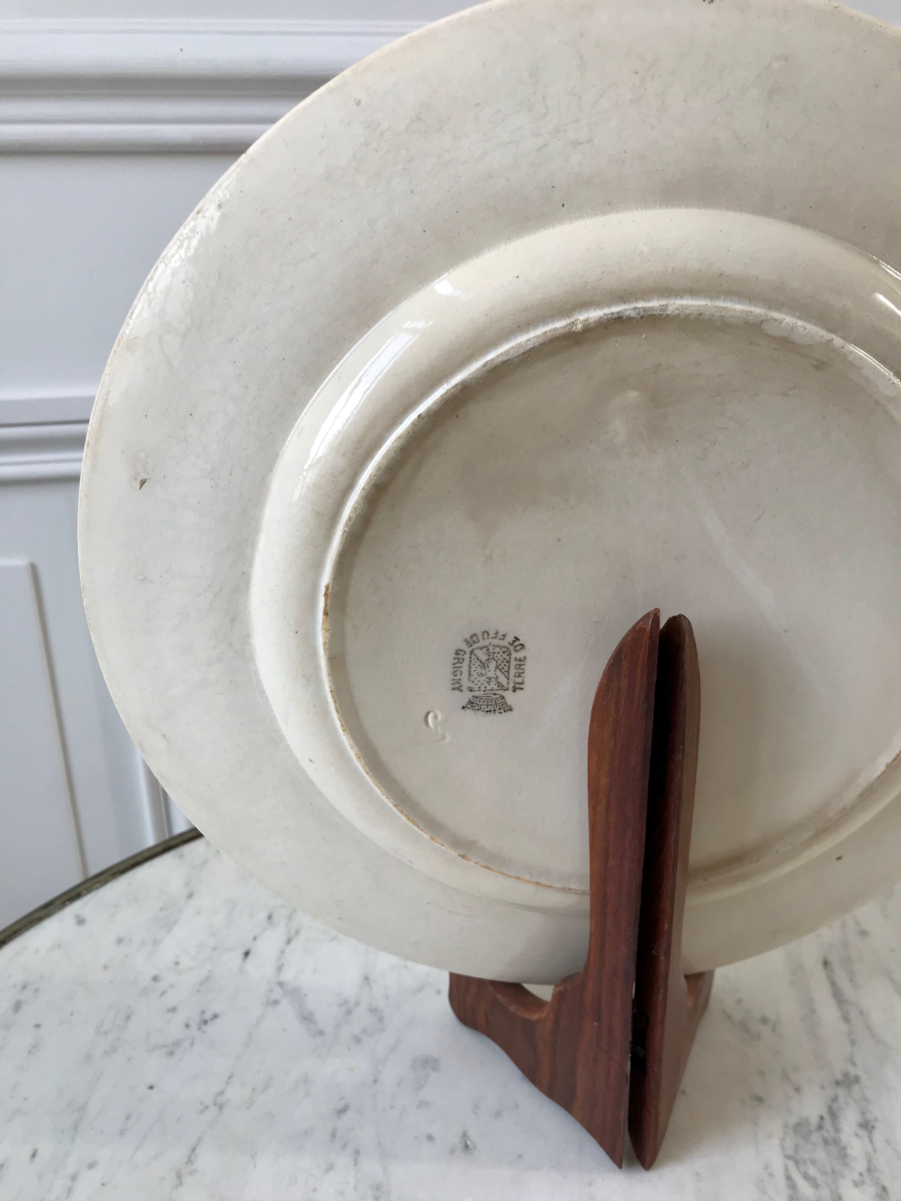 Flat Iron Earth of Grigny XIXth