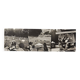 Large black and white artworks / photo collage (160x50)
 feet