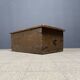 Antique painted Swedish wooden chest