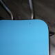 Table et 4 chaises en formica avec pieds eiffels vintage Sif