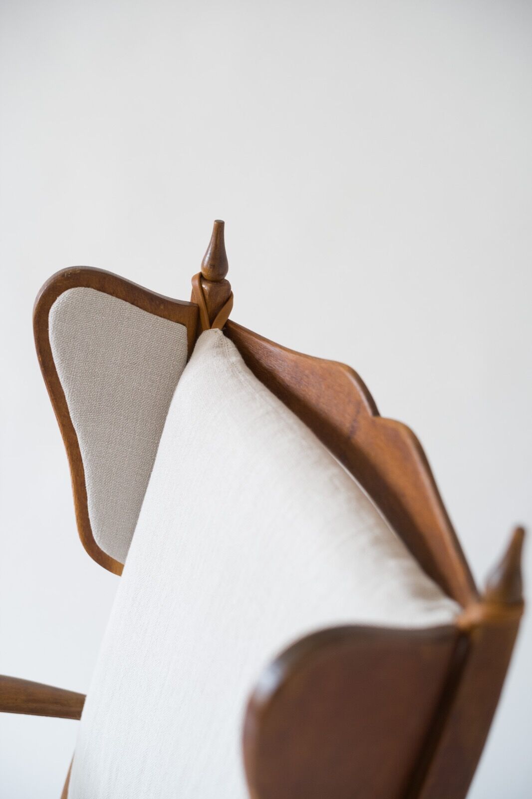 Vintage oak rocking chair