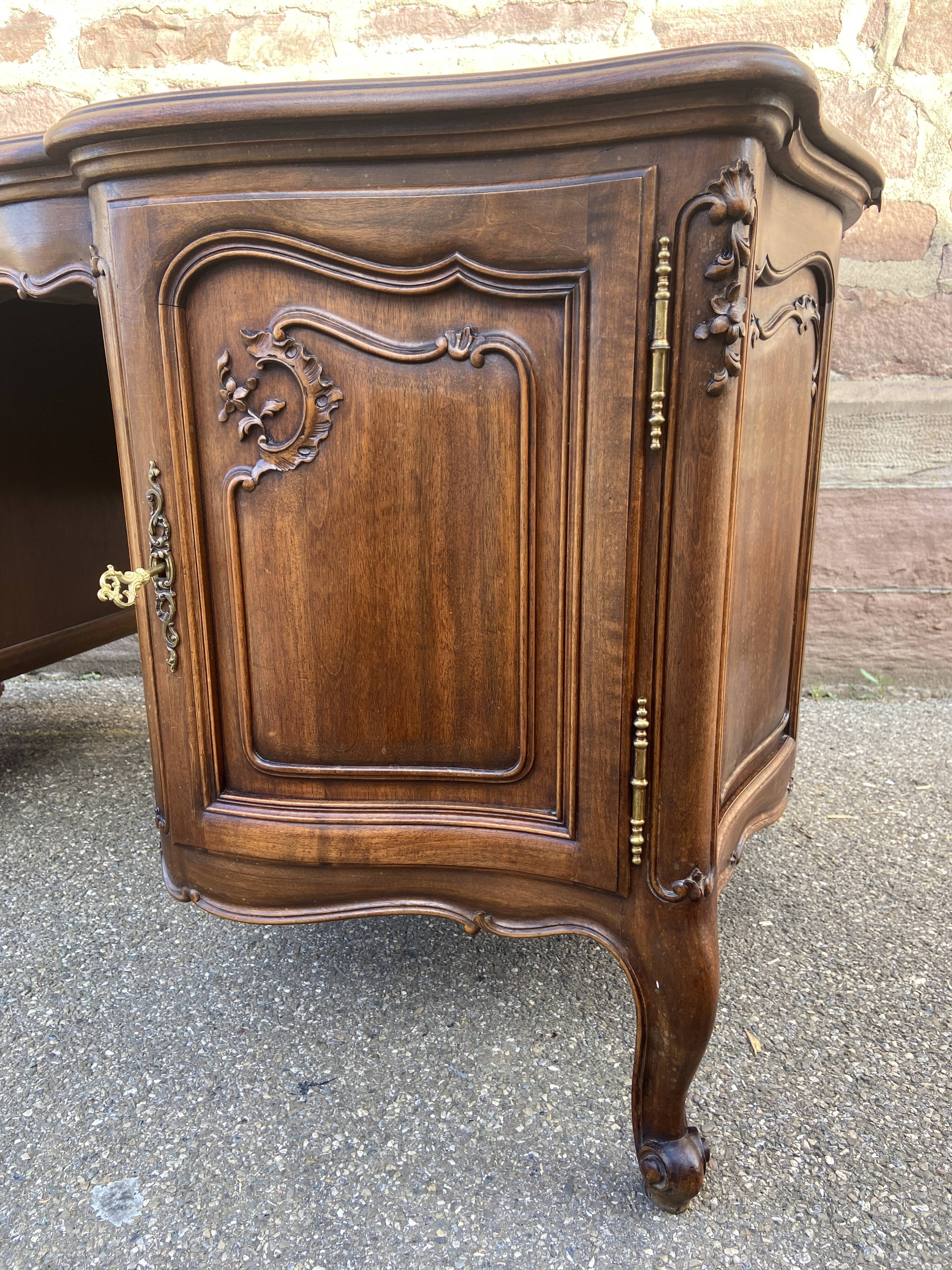 Huge walnut notary office