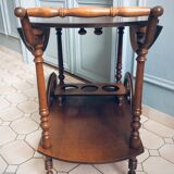 Desserte apéro-table vintage et repliable