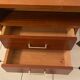 Bureau vintage pied compas et son fauteuil