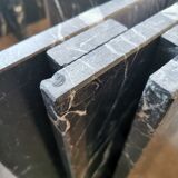 Black marble coffee table