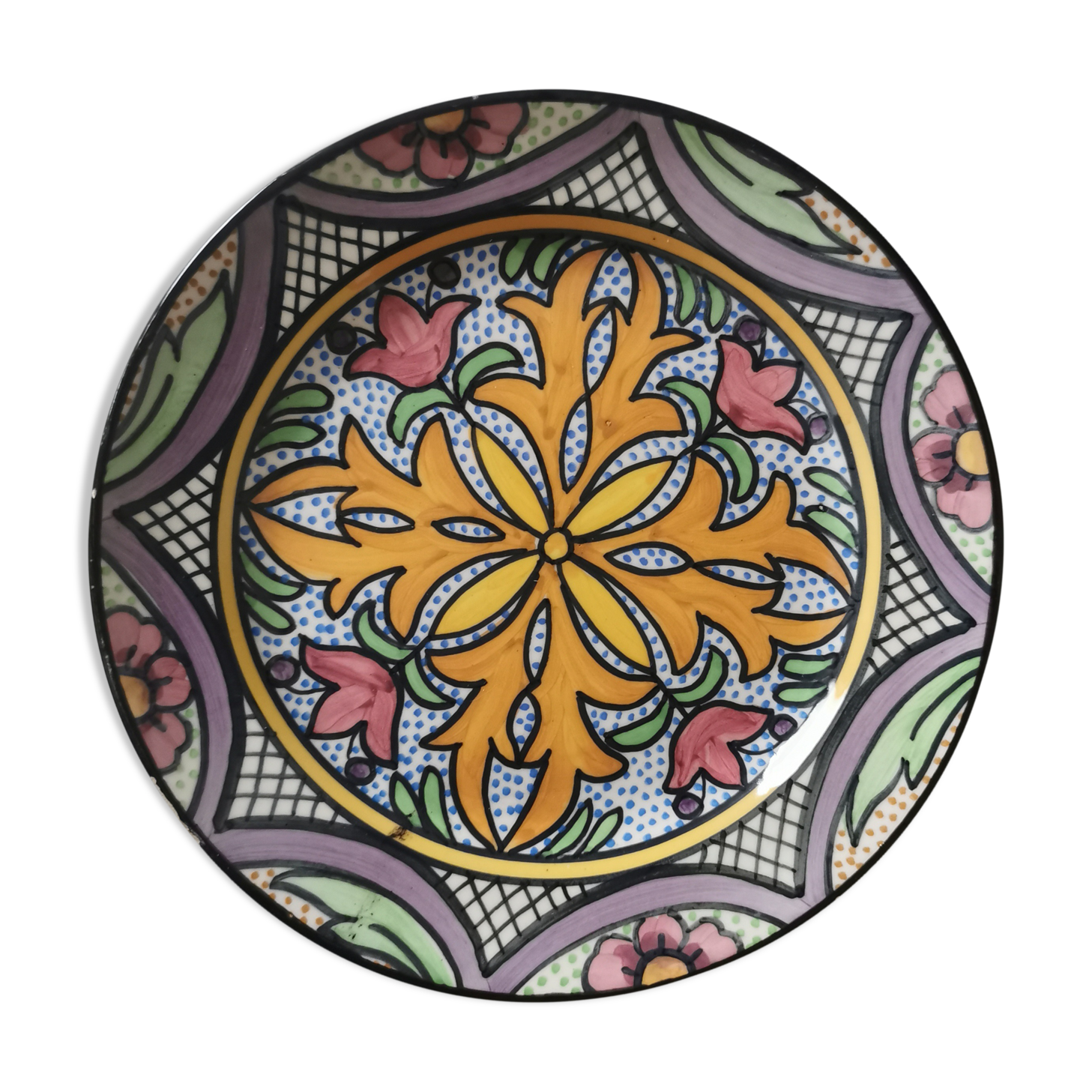 Spanish vintage plate