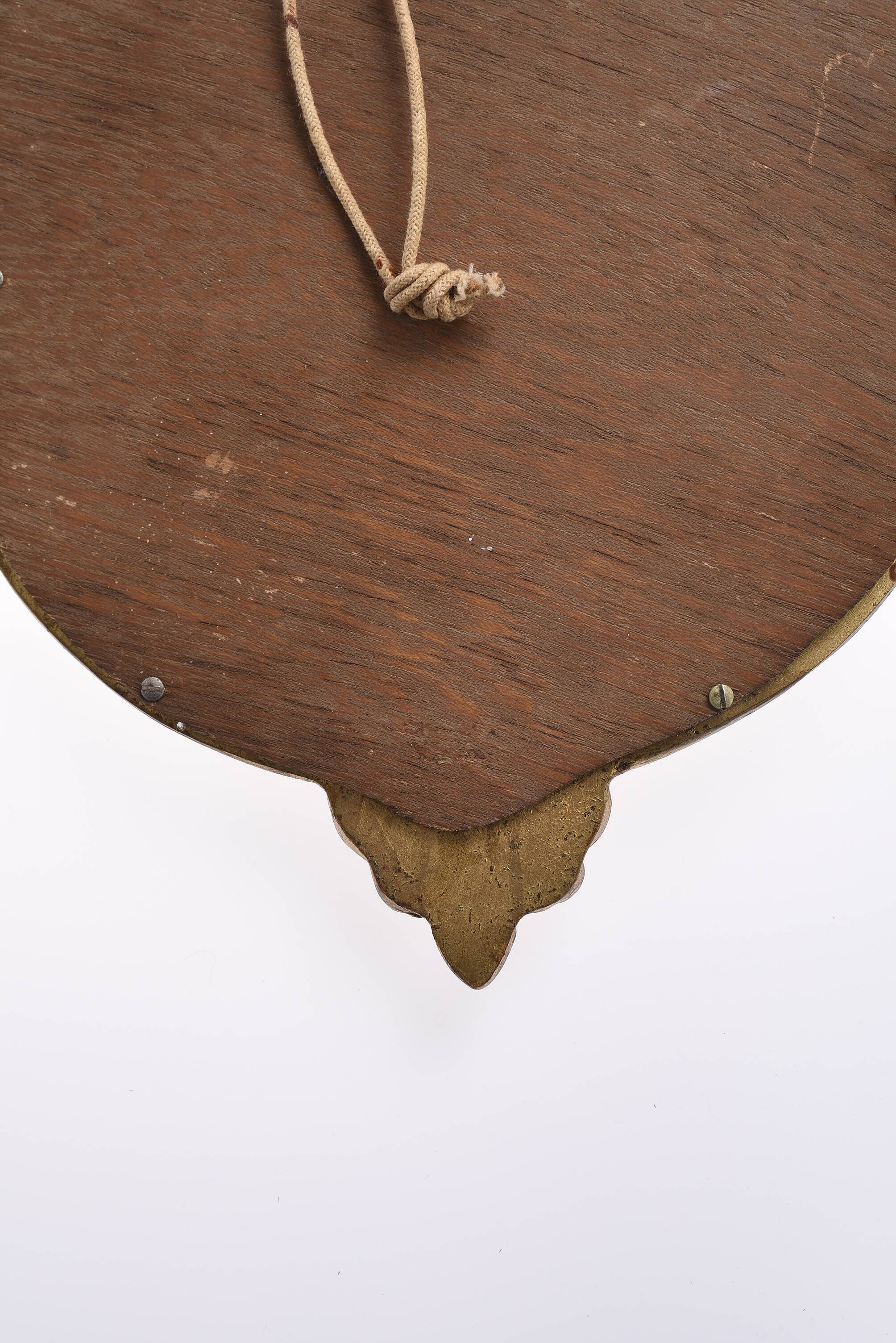 Baroque style gilded wood mirror