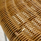 Vintage ikea rattan bench