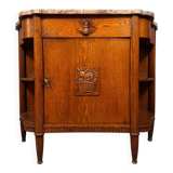 In the style of Dufresne: Art Nouveau period oak sideboard