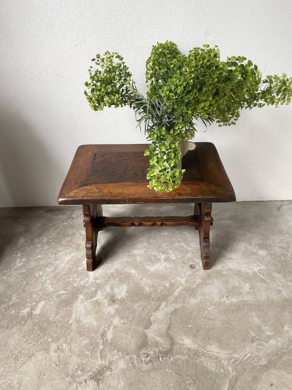 50s Brutalist Oak Coffee Table