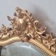 Miroir Louis Philippe avec fronton