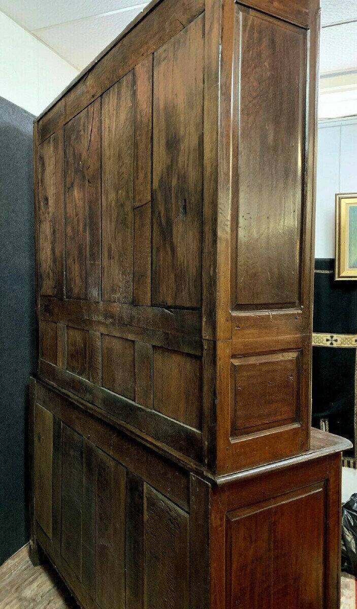 Louis XV period sideboard in solid oak around 1750 Lorraine region