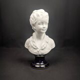 Child bust of Alexandre Brongniart, Limoges porcelain, Camille Tharaud