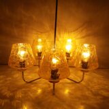 1965 Napako chandelier, Czechoslovakia