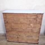 Small 2-door buffet, 19th century, painted fir