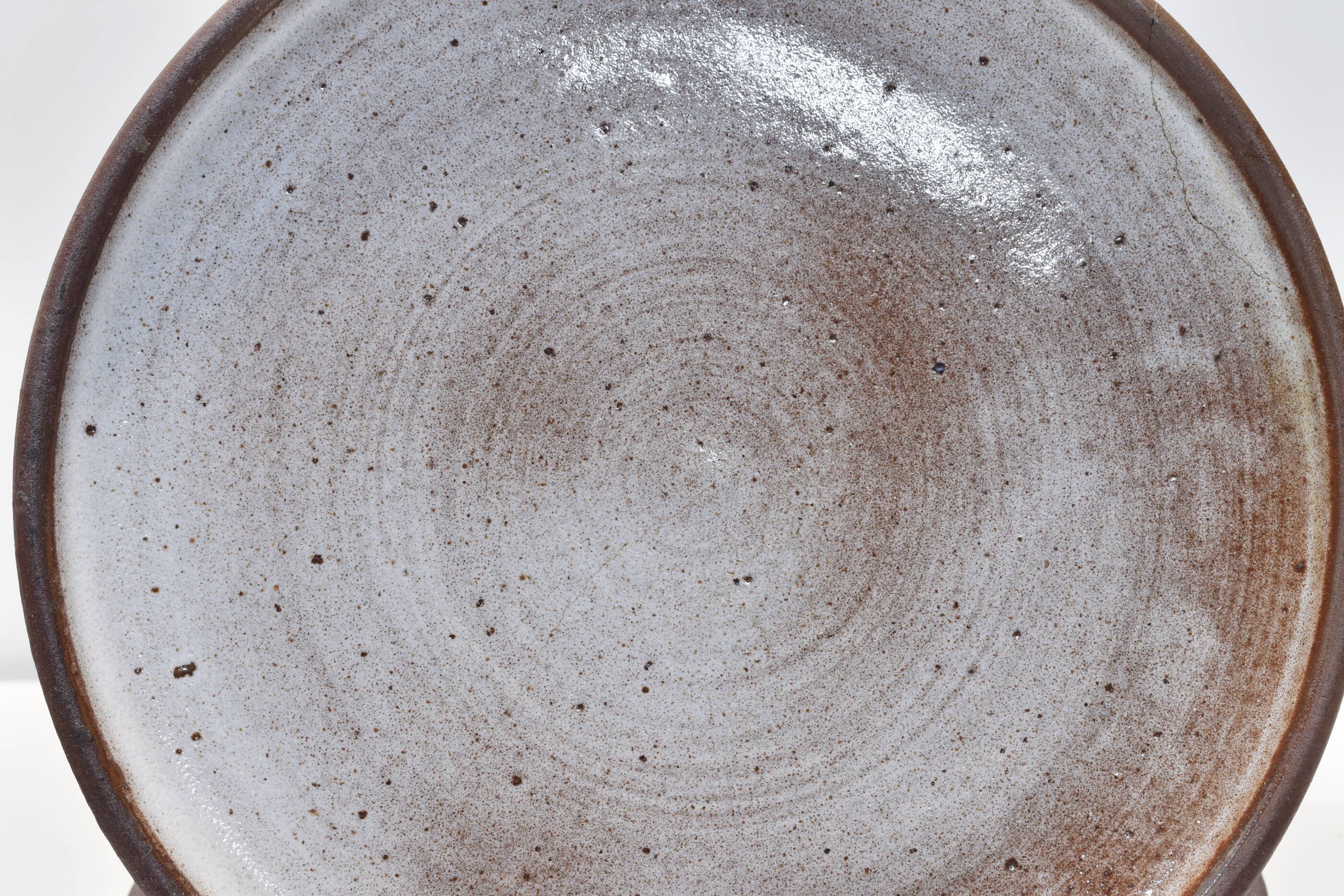 7 Vintage ceramic plates Norbert Pierlot Ratilly La borne