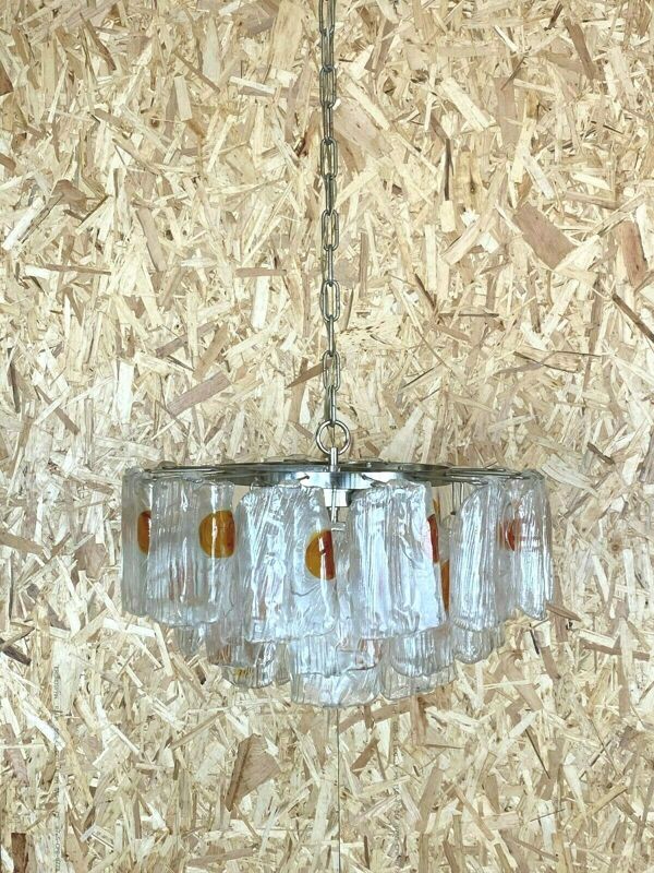 Lustre espace en verre age 60s