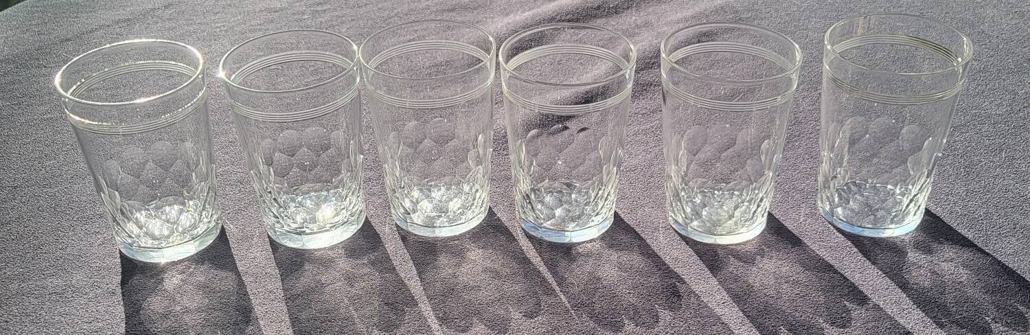 6 baccarat crystal goblet