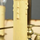 Large Bouillotte Lamp in Gilt Bronze, Louis XVI style – first half of the 20th century