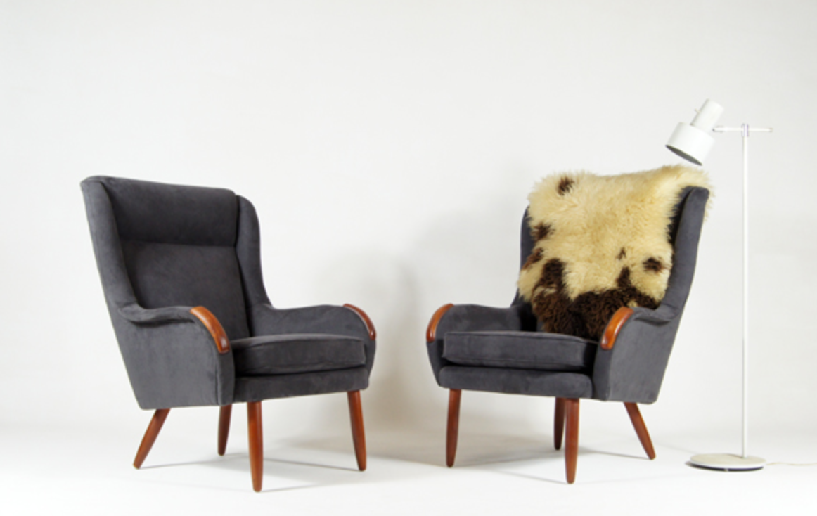 Vintage chair in Denmark teak 50-60