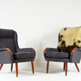 Vintage chair in Denmark teak 50-60