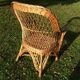 Armchair in rattan 1960-1970
