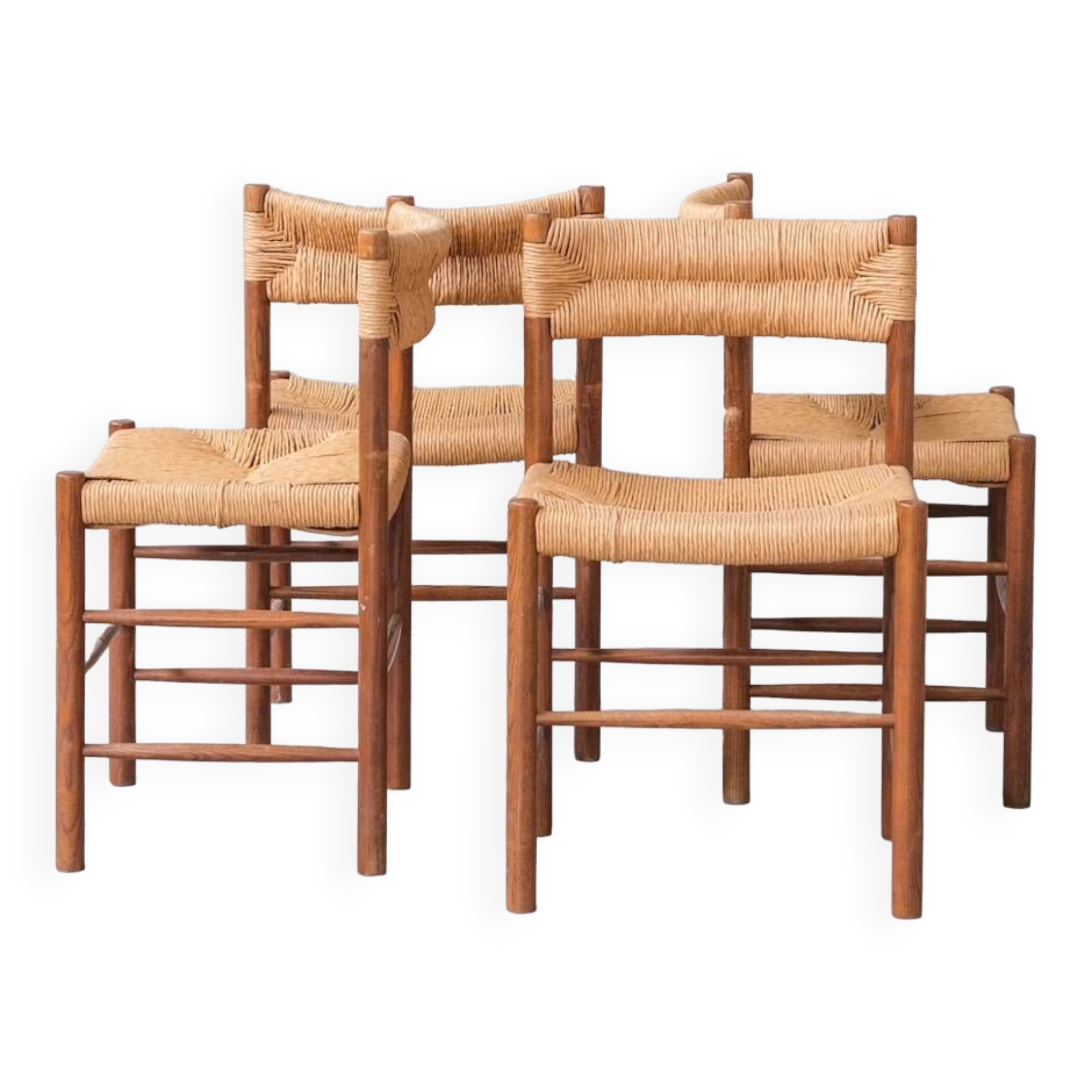 Set of Four 'Dordogne' Model Mid-Century Dining Chairs