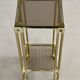 Brass and Glass End Column, 1970s