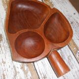 Aperitif in teak tray