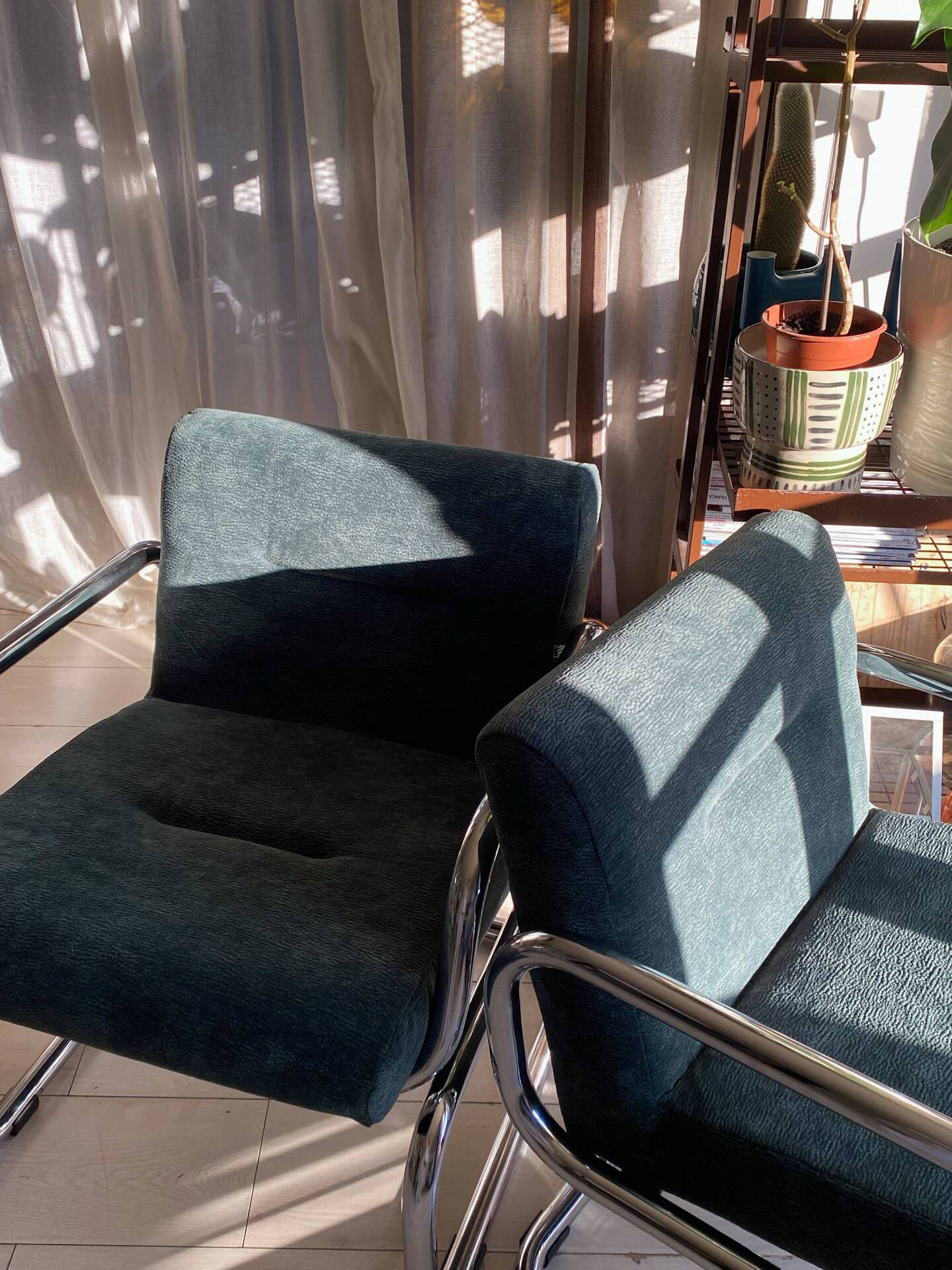 2 fauteuils 1980 Bauhaus