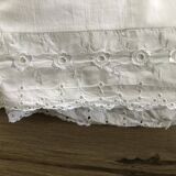 Antique embroidered bedding set