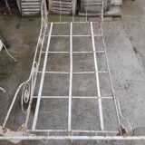 Bench bed wrought iron sofa