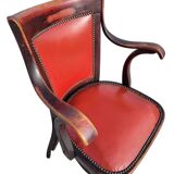 Ensemble de deux fauteuils originaux Thonet par Adolf Loos
