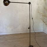 Vintage industrial workshop floor lamp