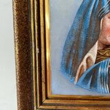 Tableau vierge sur faïence