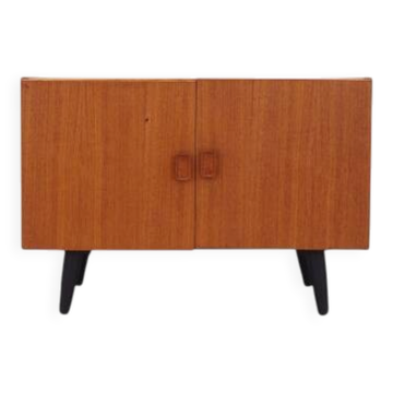 Cabinet en teck, design danois, années 1980, production : Danemark