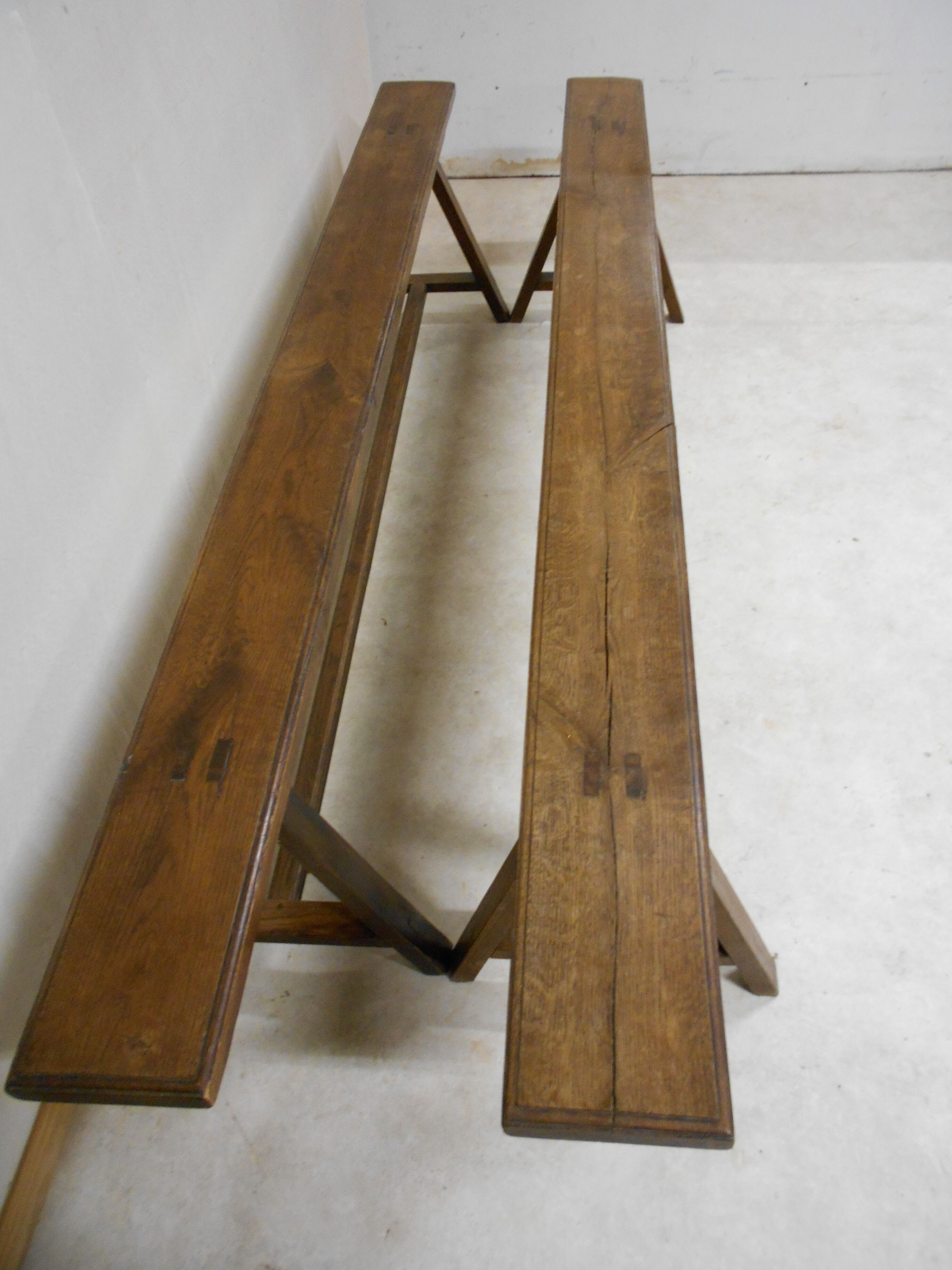 Pair of old benches