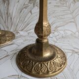 Chandeliers en bronze style Louis XVI